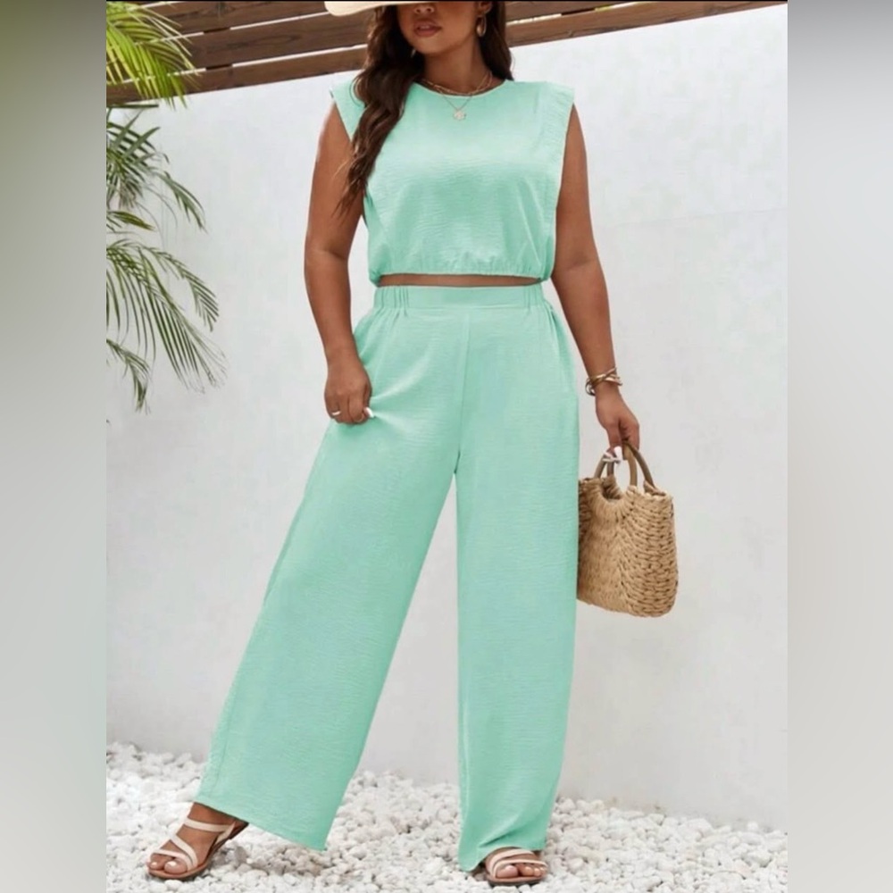 Mint Green Women's Jumpsuit